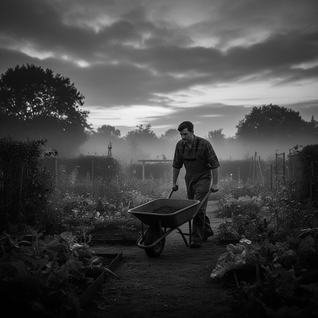 Landscapers at work